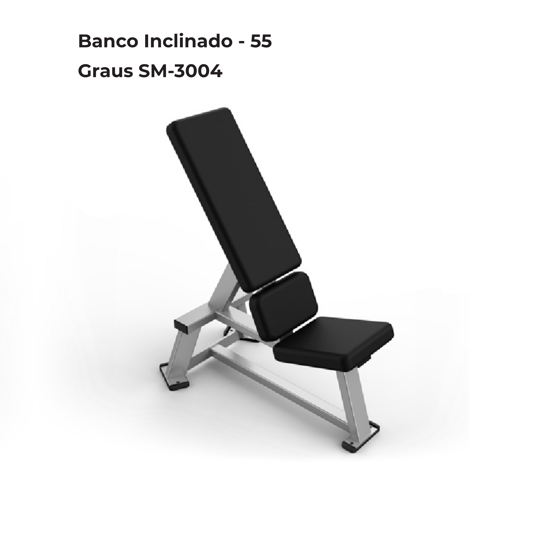 BANCO INCLINADO 55 GRAUS
