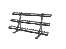 SUPORTE PARA HALTERES DE TRÊS NIVEIS