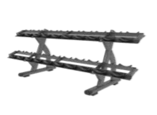 SUPORTE PARA HALTERES DE DUAS CAMADAS